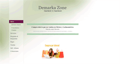 Desktop Screenshot of demarkazone.com